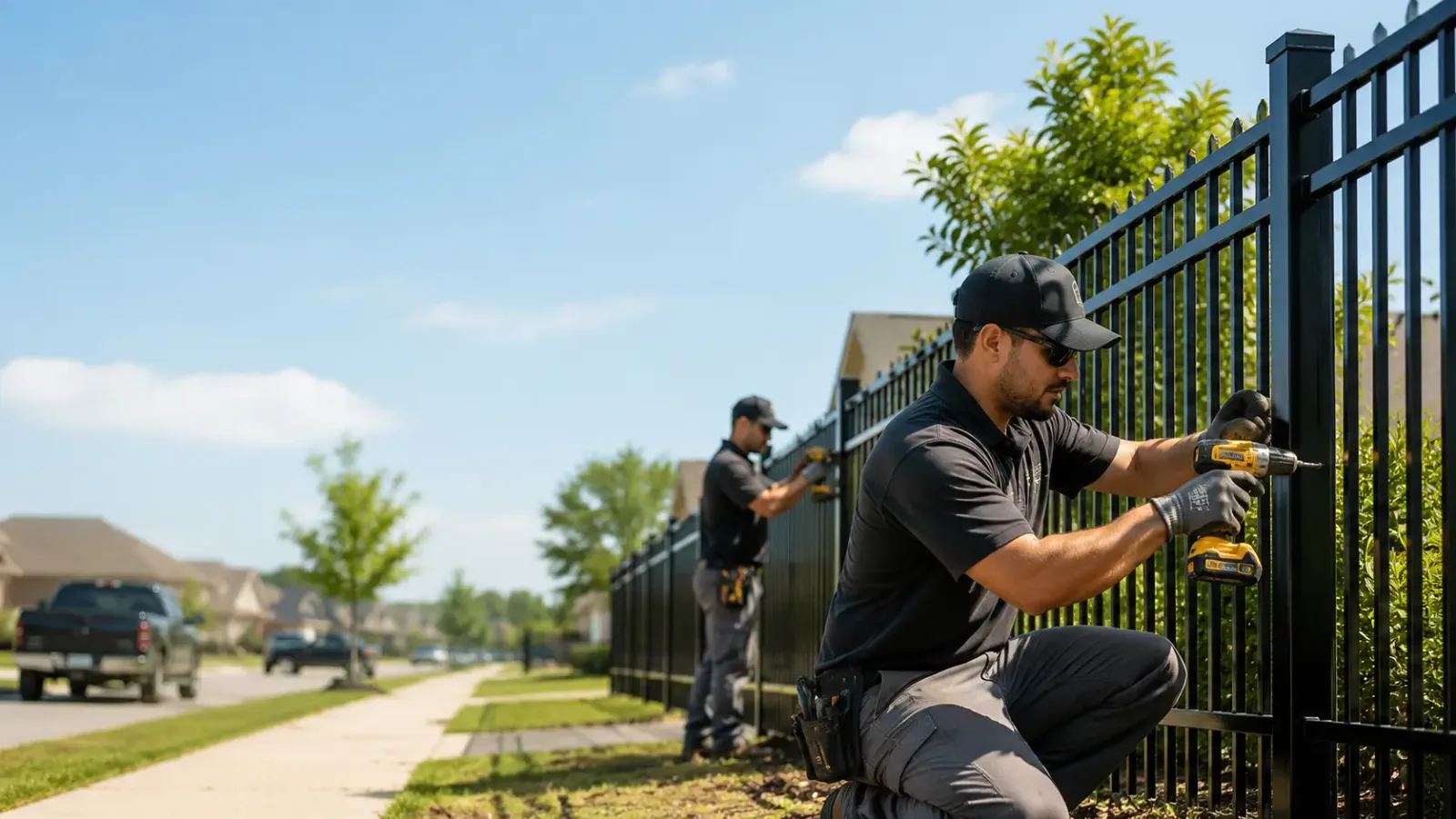 Metal Fence Installation in Watauga, TN